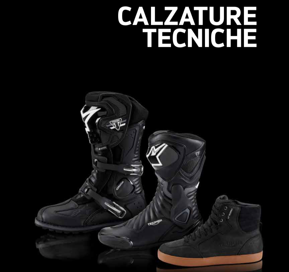 Scarpe 2025 triumph moto
