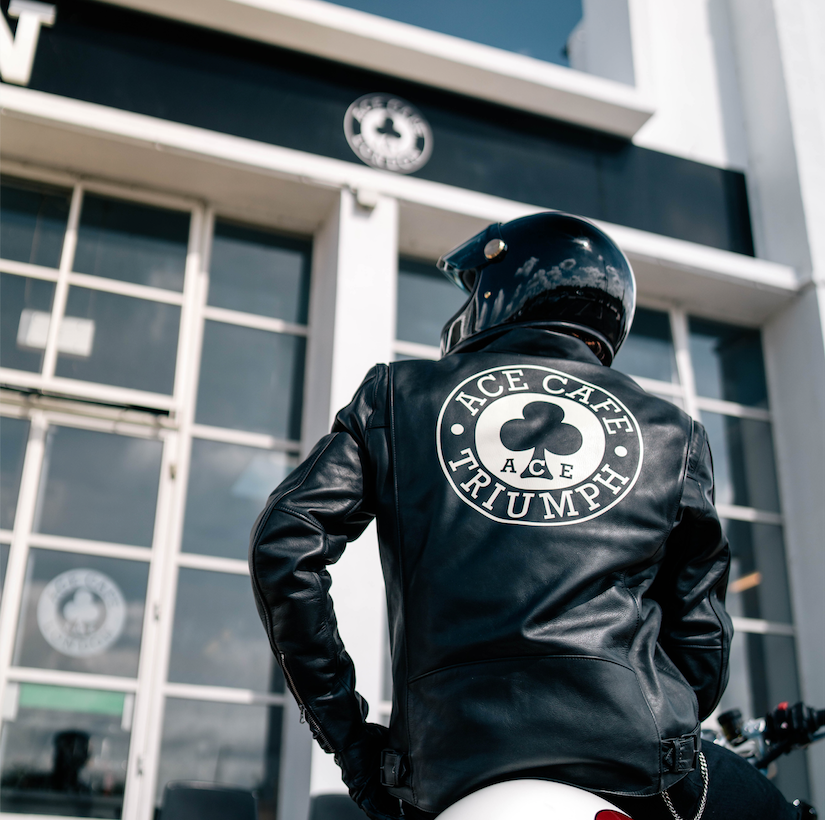 ACE CAFE MOTORCYCLE LEATHER JACKET MLES23800