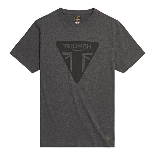 MAGLIA HELSTON TEE BLACK MARL MTSS24115