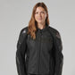 GIACCA TRIPLE IN PELLE TRAFORATA MLES2200