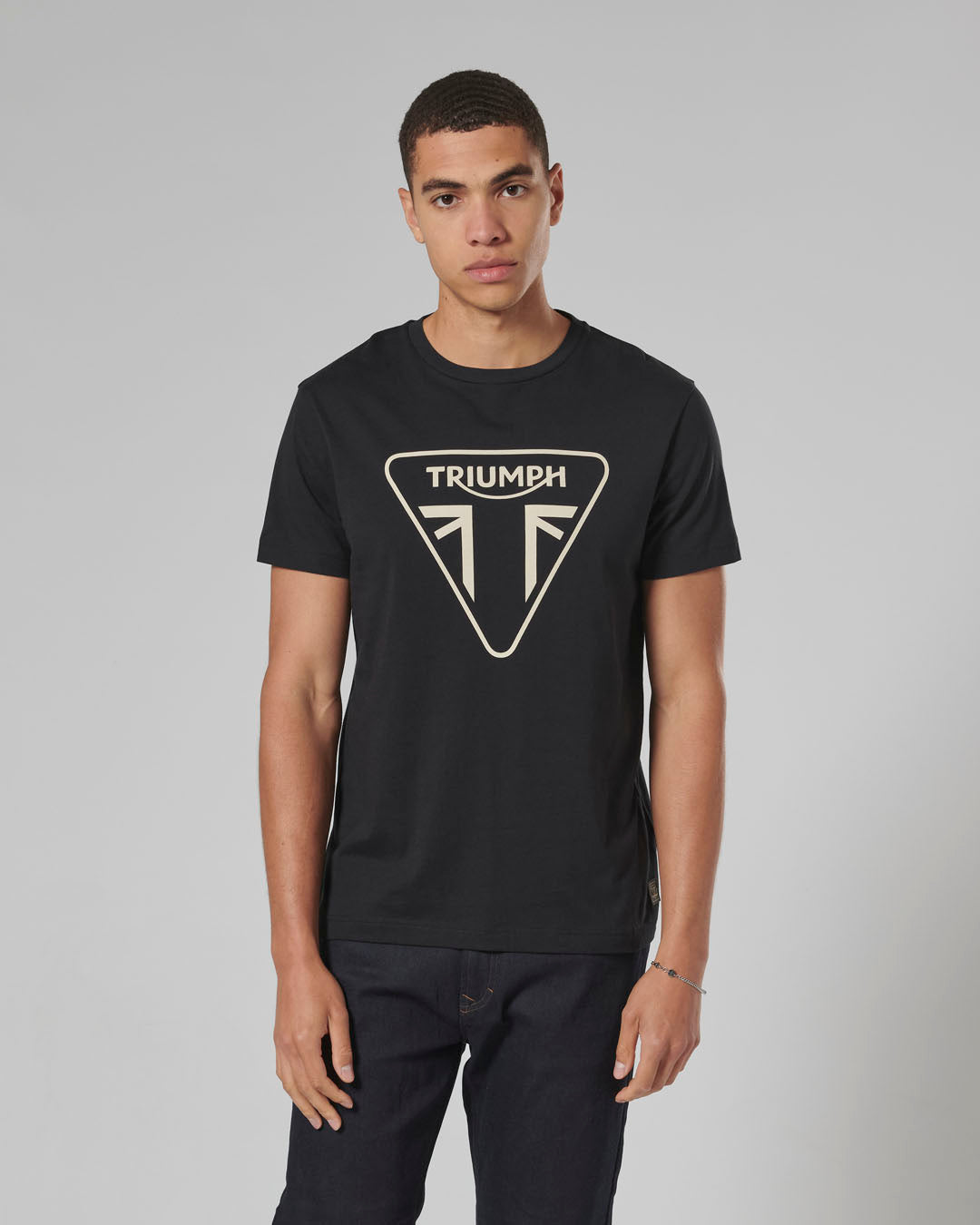 MAGLIA HELSTON TEE BLACK MTSS21006