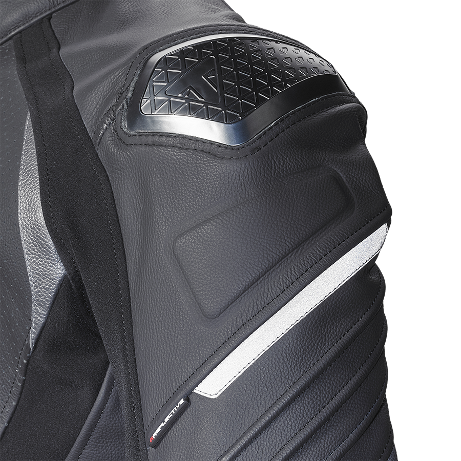 GIACCA TRIPLE IN PELLE TRAFORATA MLES2200