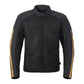 GIACCA BRADDAN RETRO MESH BLACK/GOLD MTES25302