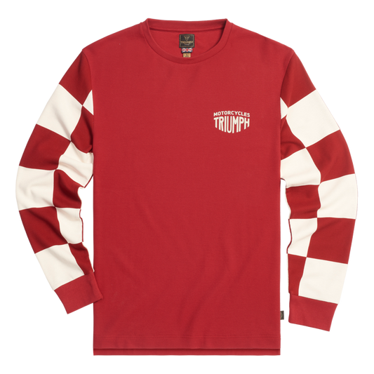 MAGLIA HARKER L/SLEEVED RED MTLS24133